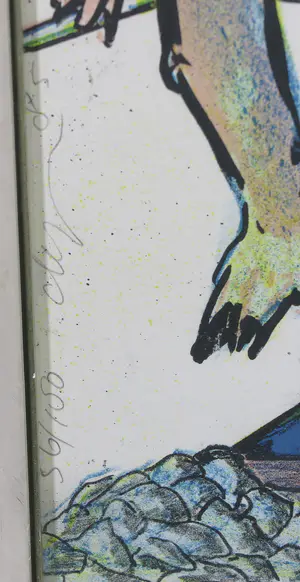 Jacqueline de Jong - Lot van twee ingelijste litho's kopen? Bied vanaf 80!