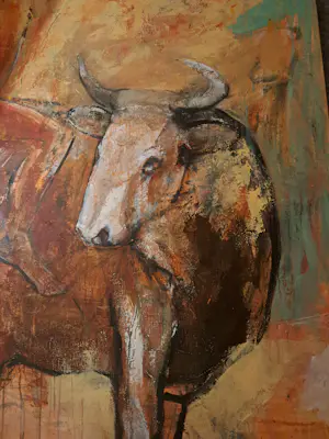 Dick Tasma - Krachtige stier kopen? Bied vanaf 450!