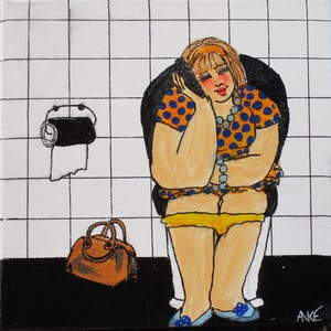 Anke Peddemors - kunst voor in het kleinste kamertje Arianne kopen? Bied vanaf 17!