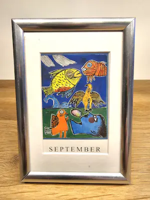 Corneille - 12 mooi ingelijste Corneille prentjes kopen? Bied vanaf 50!