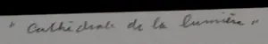 Guy Vandenbranden - Kleurrijke zeefdruk: Cathedrale de la lumiere - 1999 kopen? Bied vanaf 225!