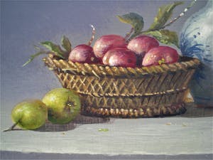 Thomas Heesakkers - Stilleven met kan en fruit kopen? Bied vanaf 220!