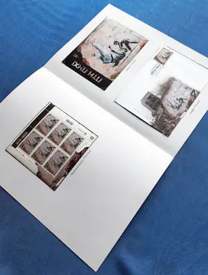 Banksy - Banksy (1974) - FCK PTN! Banksy framed-Complete set kopen? Bied vanaf 120!