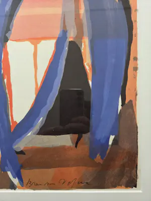 Bram van Velde - Holderlin. Litho uit Derriere Le Miroir. kopen? Bied vanaf 159!