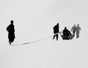 Aart Klein - Spiering vissers, gelatinezilverdruk kopen? Bied vanaf 295!