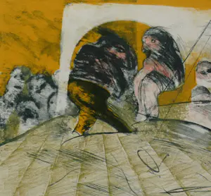 Martin Engelman - Circus 1 Surrealistische Compositie kopen? Bied vanaf 45!