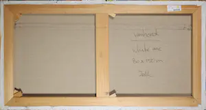 Hans Vanhorck - Acryl op doek, White arc (Groot) kopen? Bied vanaf 1!