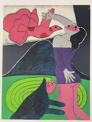 Corneille - Lithografie La splendeur de l'oiseau (De pracht van de vogel) 1985 kopen? Bied vanaf 650!