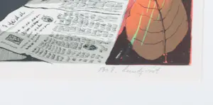 Bo E. Lindqvist - Zeefdruk, Tabacco during the ages - Ingelijst kopen? Bied vanaf 1!