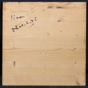 Pieter Haan - Olieverf op hout, Verwachting II kopen? Bied vanaf 1!