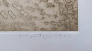 Jan Montyn - De uittocht, aquatint ets kopen? Bied vanaf 95!