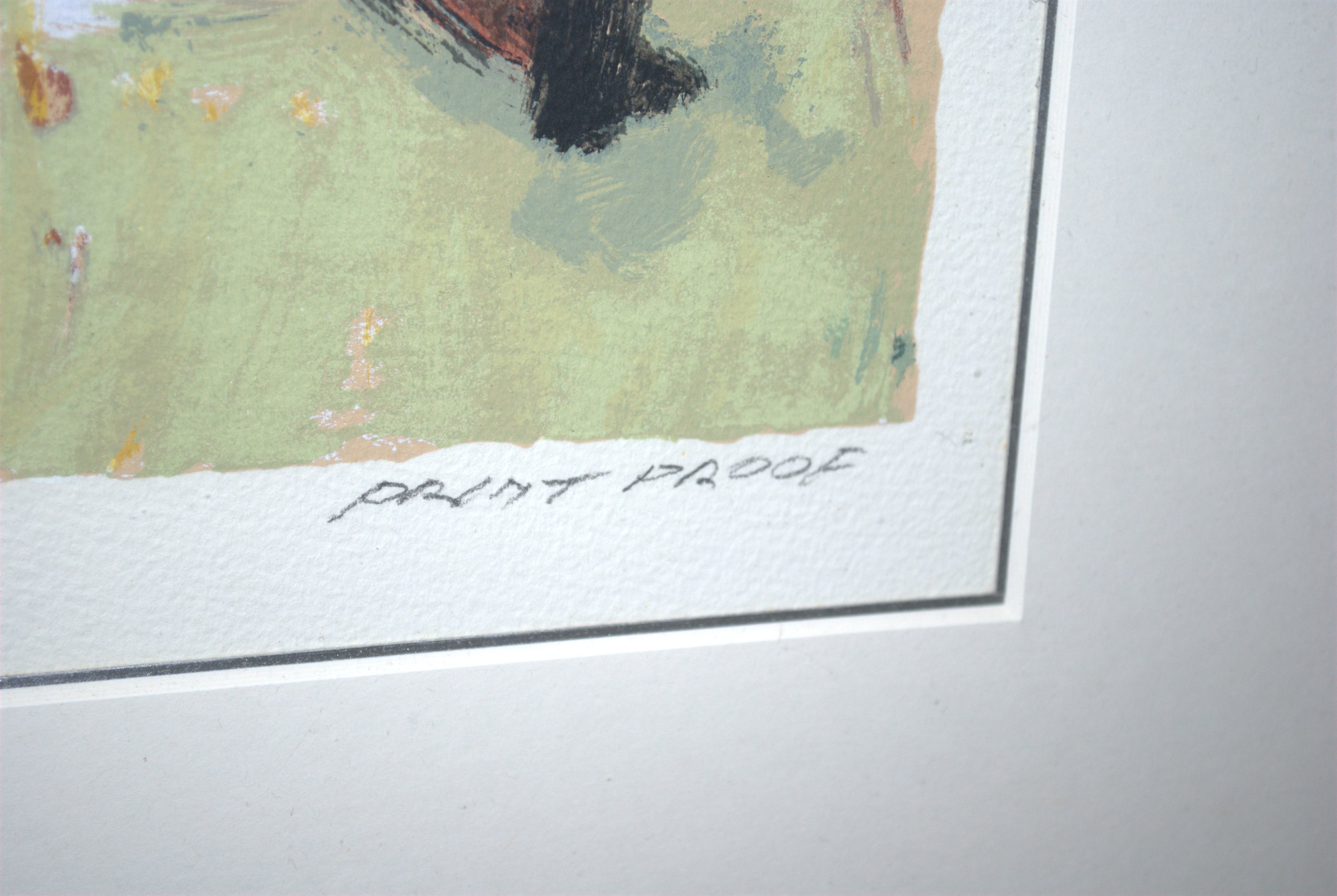 Eugene Brands - zeefdruk, print proof (proefdruk) kopen? Bied vanaf 250!