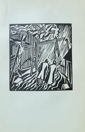 Frans Masereel - Die apokalyptischen Reiter. Original-Holzschnitt 1920 kopen? Bied vanaf 50!