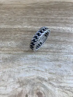 Zilveren Boeddha To Boeddha  gourmetschakel ring kopen? Bied vanaf 45!