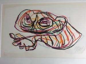 Karel Appel - Kikker kopen? Bied vanaf 800!