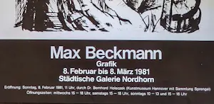 Max Beckmann - Grafik kopen? Bied vanaf 25!
