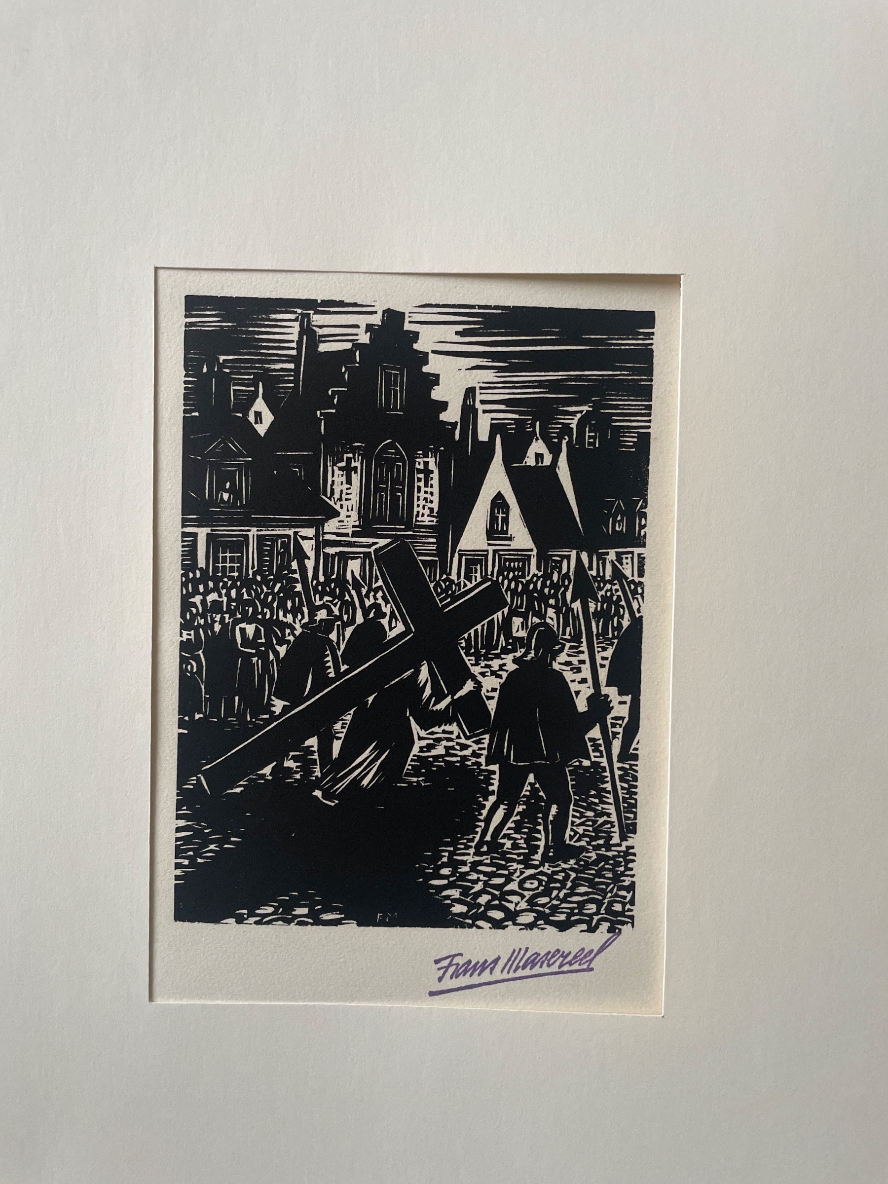 Buy Frans Masereel - Houtsnede Frans Masereel? Bid from 59!