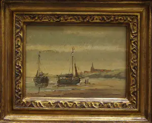 Jan Heppener - Bomschuiten op het strand kopen? Bied vanaf 200!