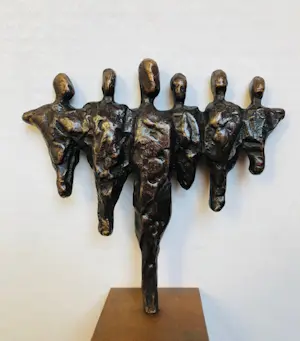 Jos Gielen - Samen - Beeld Brons kopen? Bied vanaf 89!