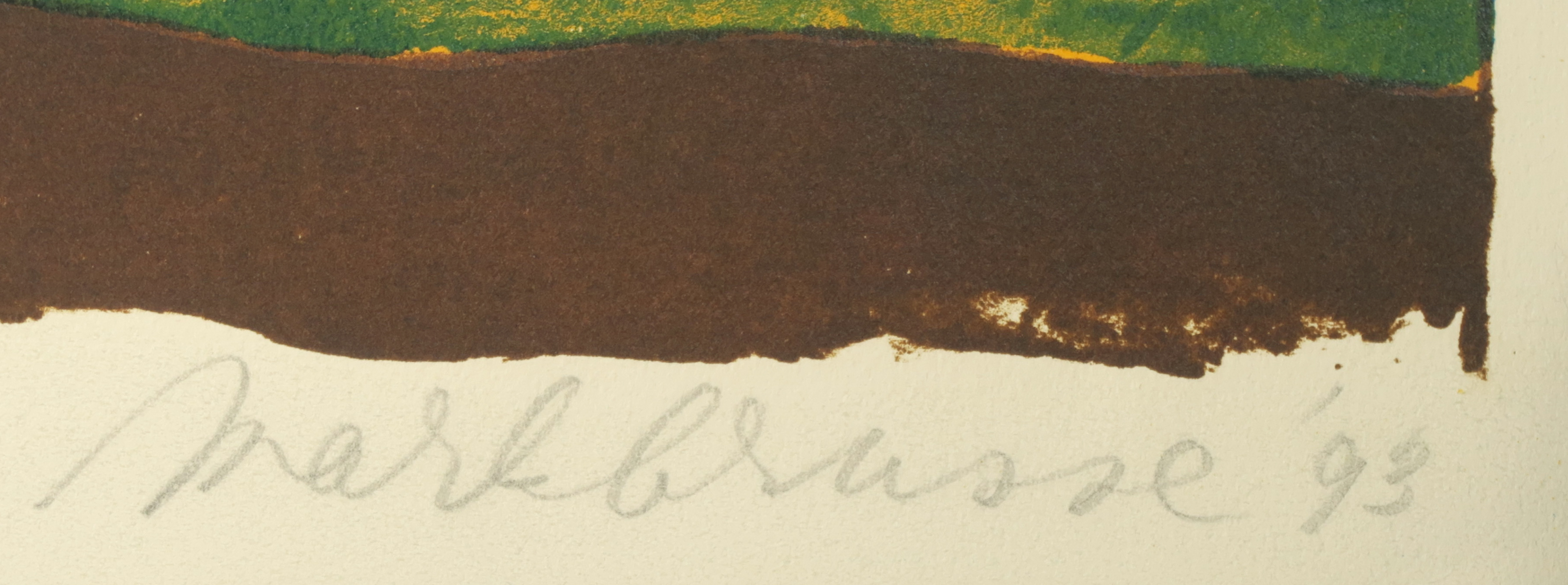 Mark Brusse - Litho, Zonder titel kopen? Bied vanaf 35!