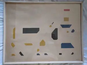 Bart van der Leck - Boerenmeisje met koe, kopen? Bied vanaf 1850!