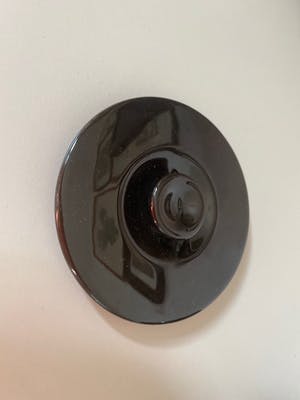 Niet of onleesbaar gesigneerd - Donkerbruine keramische deksel doos Pino Spagnolo voor Sicart Milano kopen? Bied vanaf 1!