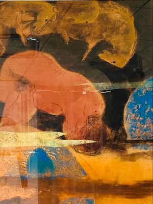 Ru van Rossem - Romana, da luna - Ingelijst wp verkocht voor € 185!