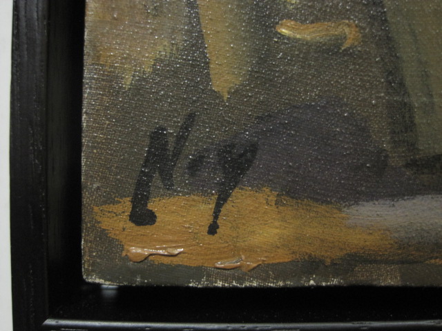 Nei Cardoso - Fraai Acrylverf "3 vrouwen in maanlicht " Brazilie Naïeve Kunst - gesigneerd kopen? Bied vanaf 1!