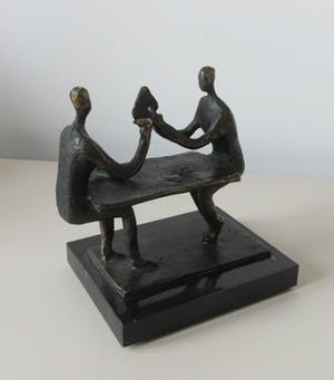 Corry Ammerlaan - Bronzen beeld op marmeren sokkel kopen? Bied vanaf 40!