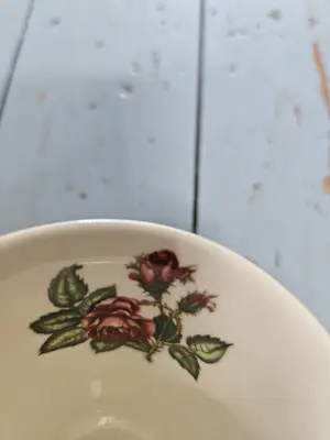 Wedgwood - Moss Rose of Etruria & Barlaston koffieset met roomstel - 16 delig kopen? Bied vanaf 35!