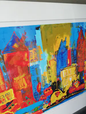 Ad Verstijnen - '' De grote stad'' zeldzaam (Groot) kopen? Bied vanaf 275!