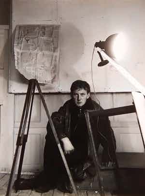 Henny Riemens - Fotoportret Hugo Claus 1951-54 verkocht voor € 45!