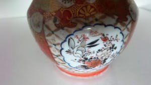 Niet of onleesbaar gesigneerd - Porselein Kutani vaas - Japan - 19e eeuw kopen? Bied vanaf 10!