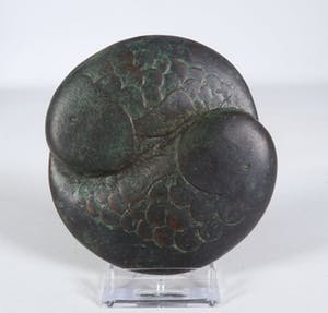 Henk van Bommel - Bronzen penning, Vissen kopen? Bied vanaf 80!