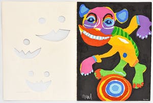 Karel Appel - ‘Sa piste a L’image de la planete terre’ compleet met de originele omslag! kopen? Bied vanaf 1799!