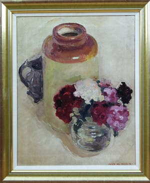 Pieter den Besten - olieverf op doek - stilleven kopen? Bied vanaf 175!