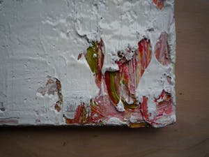 Irene van den Bos - White Abstract kopen? Bied vanaf 50!