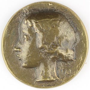 Floyd Tennison Dewitt - Bronzen penning: Word Wat Gij Zijt, 1970 kopen? Bied vanaf 60!