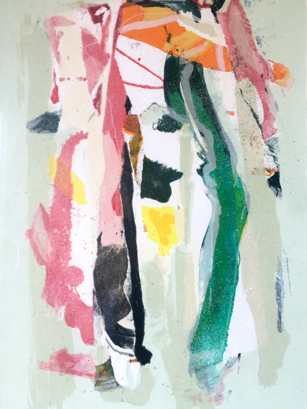 Hans Meyer Petersen - Zeefdruk, Ingelijst kopen? Bied vanaf 75!