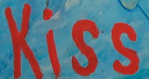 Kiss Riemvis - Olieverf op doek, z.t Helderziende (Groot) kopen? Bied vanaf 1!