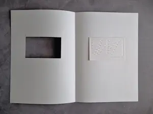 Bert Nieuwenhuis - Geometrische blinddruk -1987- unica - structuur - potloodgesigneerd kopen? Bied vanaf 47!