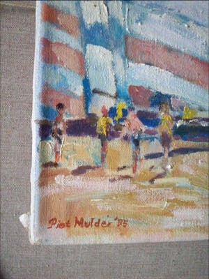 Piet Mulder - SURFWEDSTRIJD ZANDVOORT 1985 kopen? Bied vanaf 175!