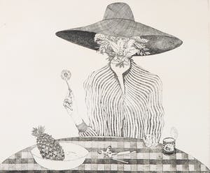 Hans Peters - Ets, Flora kopen? Bied vanaf 1!