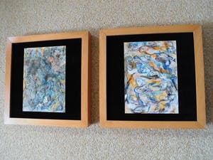 Carla Schot - Olieverfschilderij - Figuren (28+29) kopen? Bied vanaf 35!