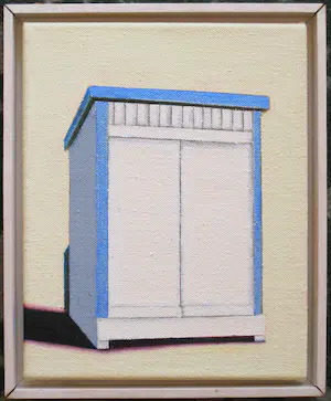Euf Lindeboom - Bauhaus stijl stilleven kabinet - Olieverf op canvas kaufen? Bieten Sie von 85!