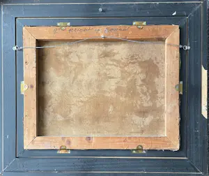 Jan van Anrooy - Gezicht op Beesd - Olieverf kopen? Bied vanaf 425!