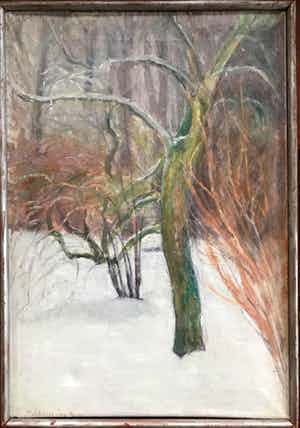 Theo Lohmann - Sneeuw No. 3 Blaricum verkocht voor € 99!