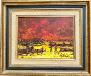 Buy Petrus Mertens - Impressionistisch Avondlandschap? Bid from 75!