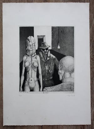 Luitpold Matthaus Richter - Ets - 1971 kopen? Bied vanaf 45!