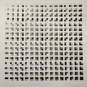 Bernard Ruygrok - wit/lichtgrijs/donkergrijs/zwart + combinaties in vierkant kopen? Bied vanaf 75!